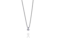 Collana con diamante - Asta Preziosi