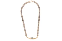 Collana con diamanti e pietre - Asta Preziosi