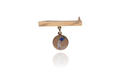 Spilla con smalti - Asta Preziosi