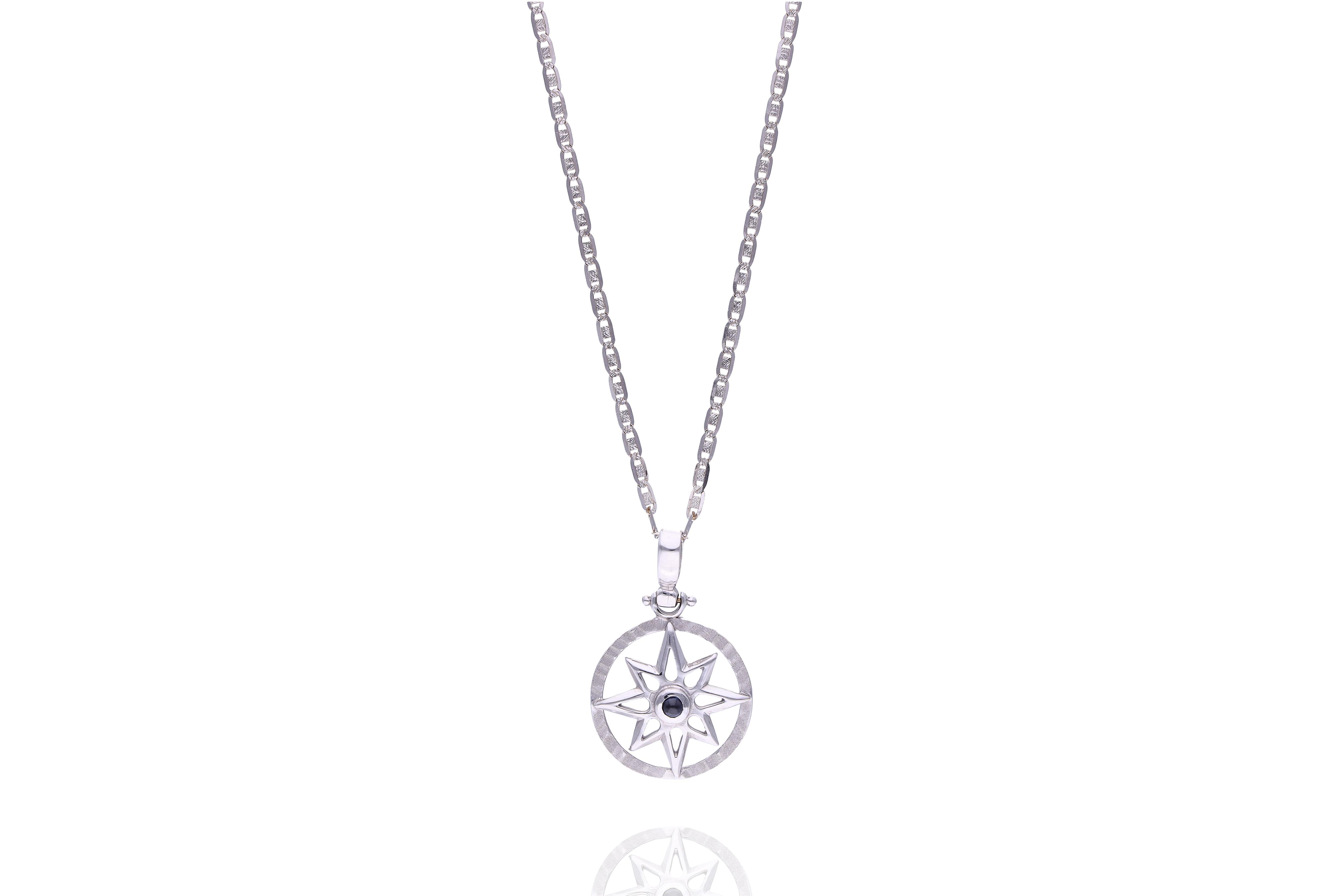 Collana e ciondolo con zaffiro - Asta Preziosi