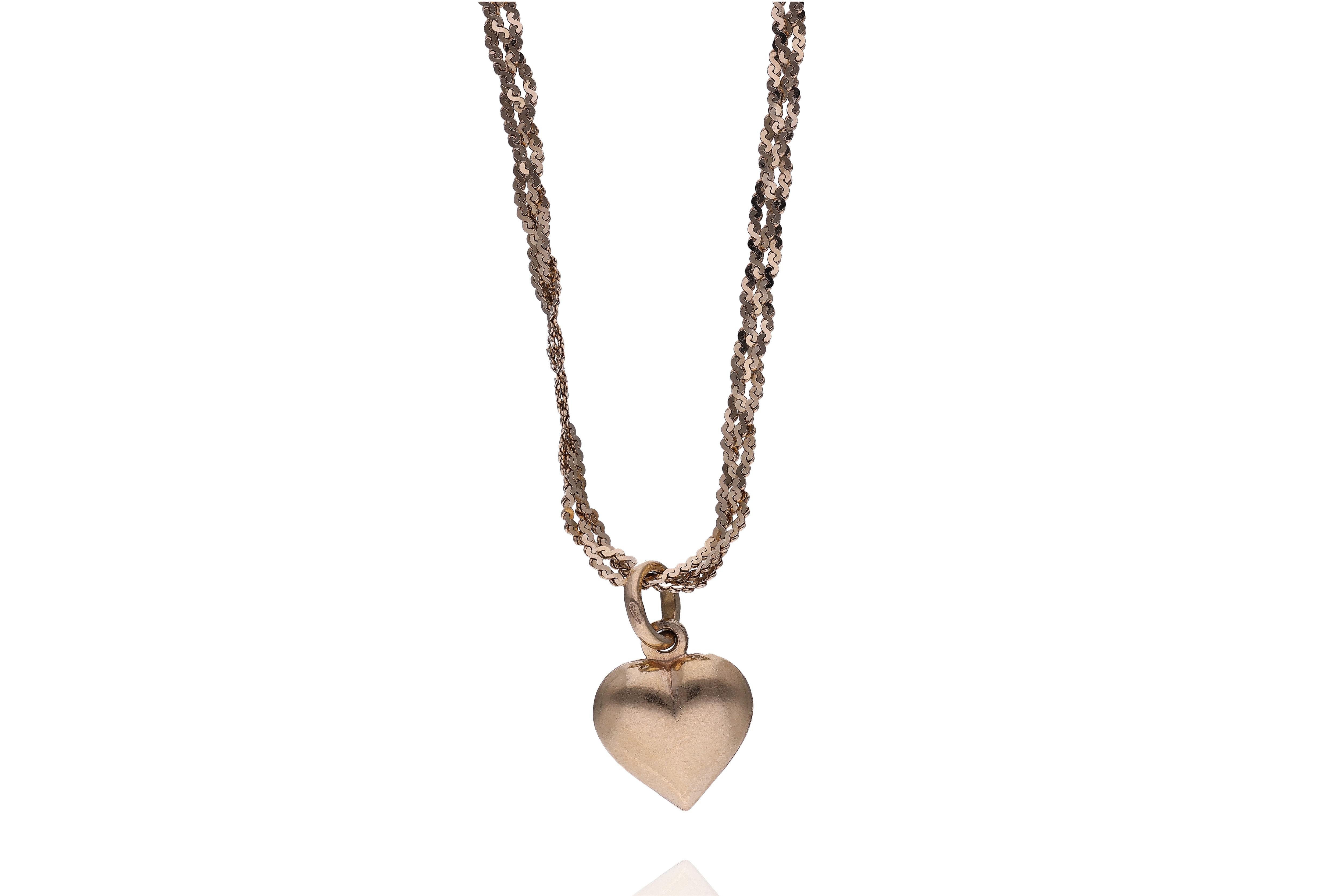 Collana e ciondolo in oro - Asta Preziosi