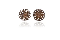 Orecchini con perle coltivate e pietre - Asta Preziosi