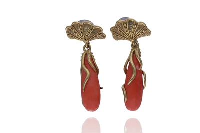 Orecchini con coralli - Asta Preziosi