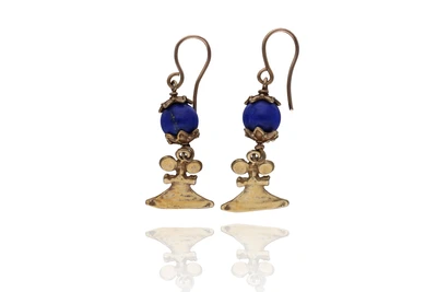 Orecchini con lapislazzuli - Asta Preziosi