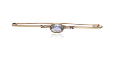 Spilla con acquamarina - Asta Preziosi