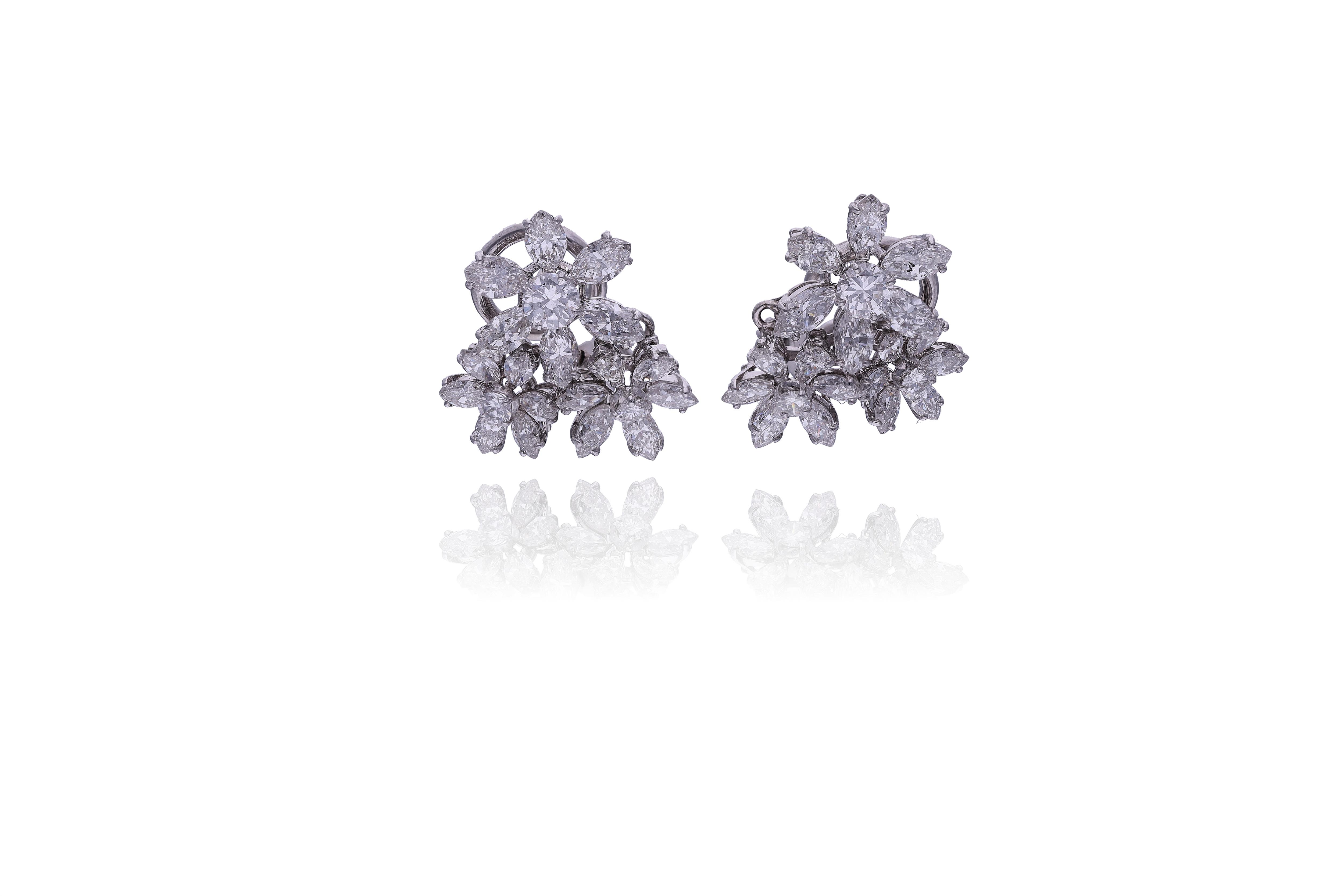 Orecchini con diamanti - Asta Preziosi