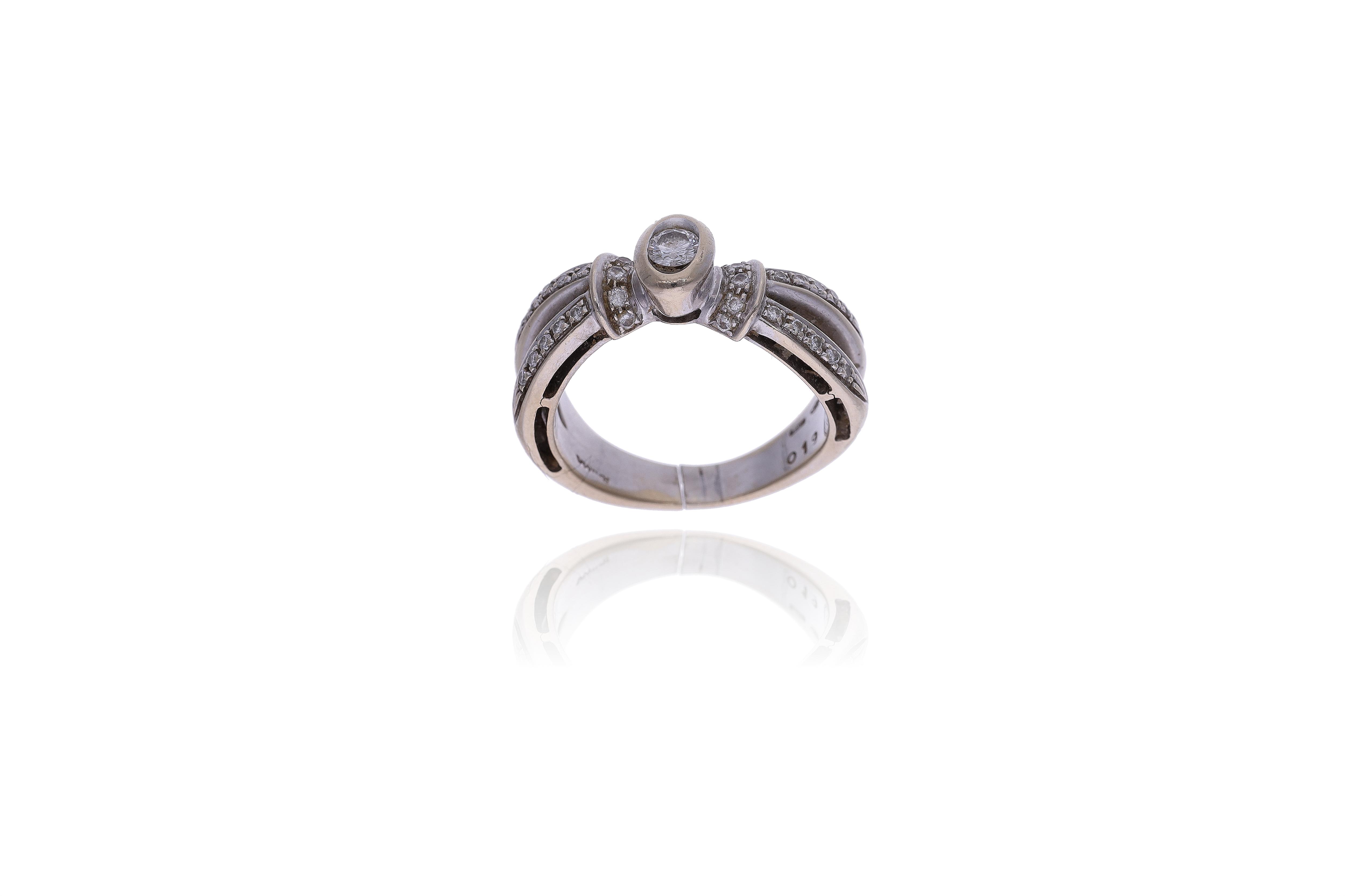 Raima, anello con diamanti, - Asta Preziosi