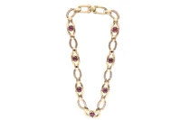 Collana con granati - Asta Preziosi