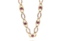 Collana con granati - Asta Preziosi