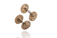 Gieves LTD, gemelli con smalti - Asta Preziosi