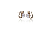 Orecchini con perle coltivate e diamanti - Asta Preziosi