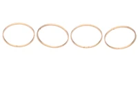 Quattro bracciali in oro - Asta Preziosi