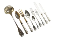 Servizio di posate in argento - Asta Preziosi