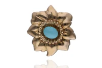 Spilla/ciondolo con pietra - Asta Preziosi