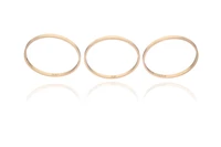 Tre bracciali in oro - Asta Preziosi