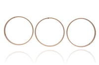 Tre bracciali in oro - Asta Preziosi