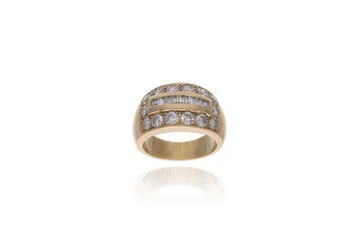 Anello con diamanti - Asta Preziosi