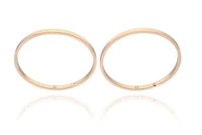 Due bracciali in oro - Asta Preziosi