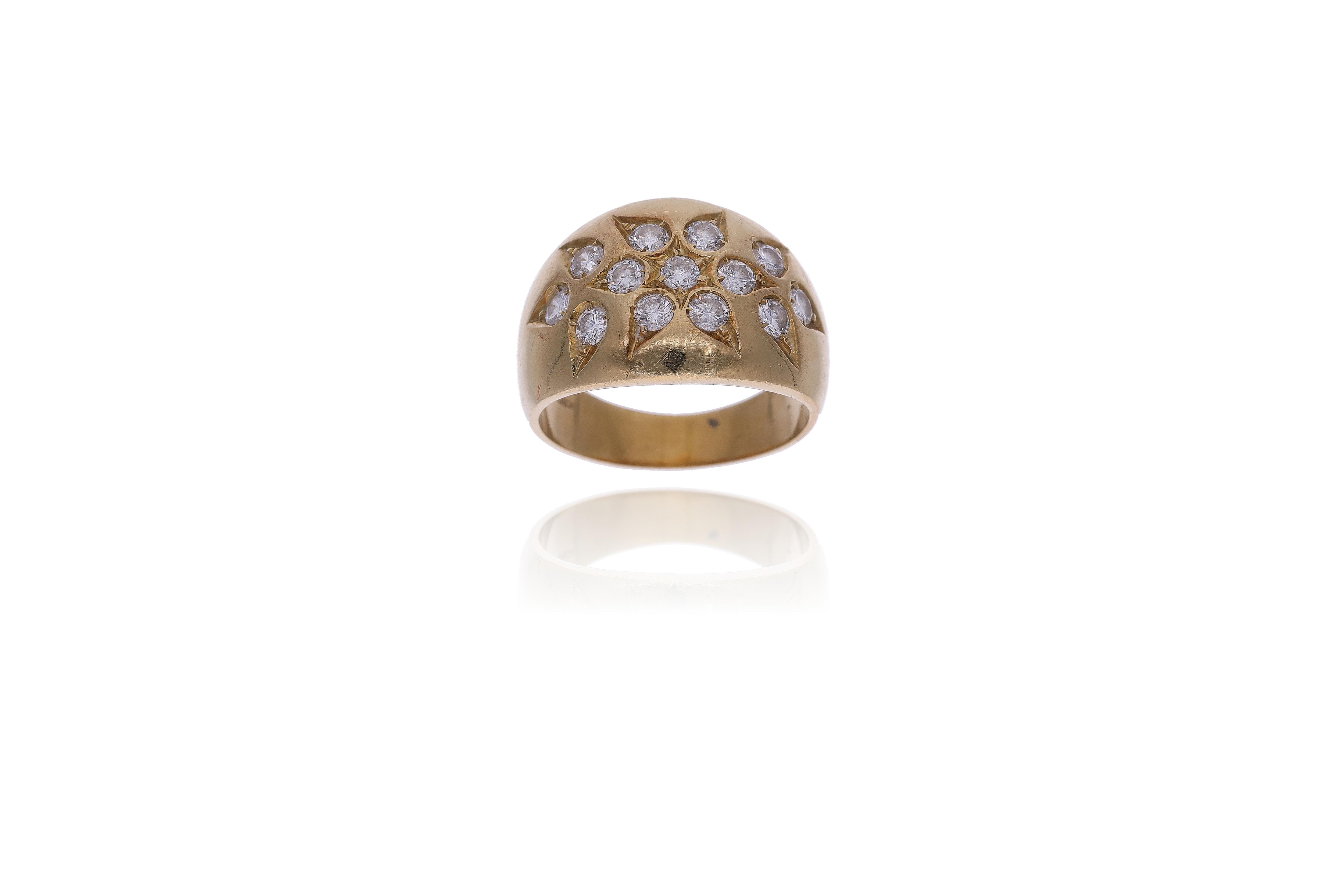 Anello con diamanti - Asta Preziosi