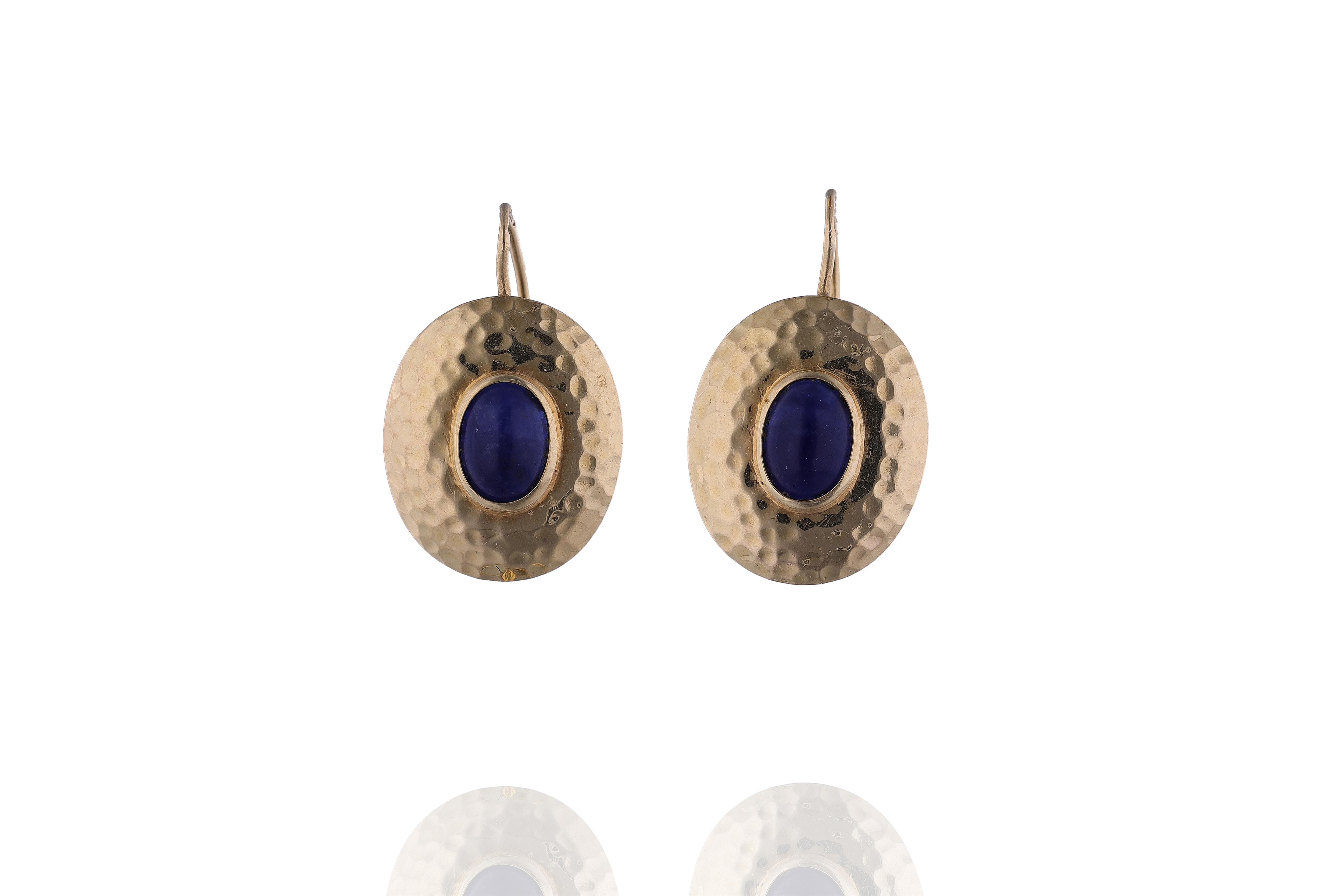 Orecchini con sodaliti - Asta Preziosi