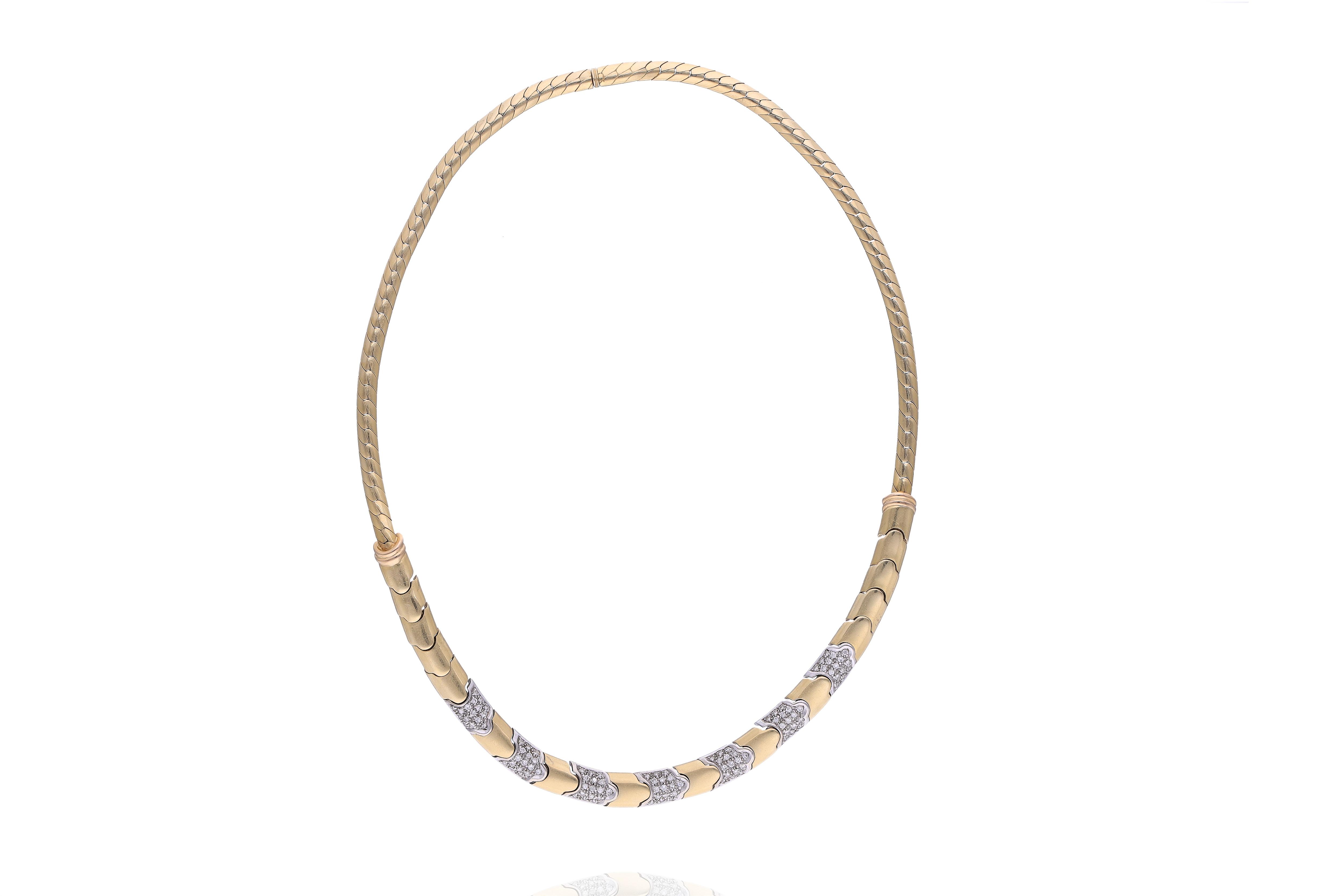 Damiani, collana con diamanti - Asta Preziosi