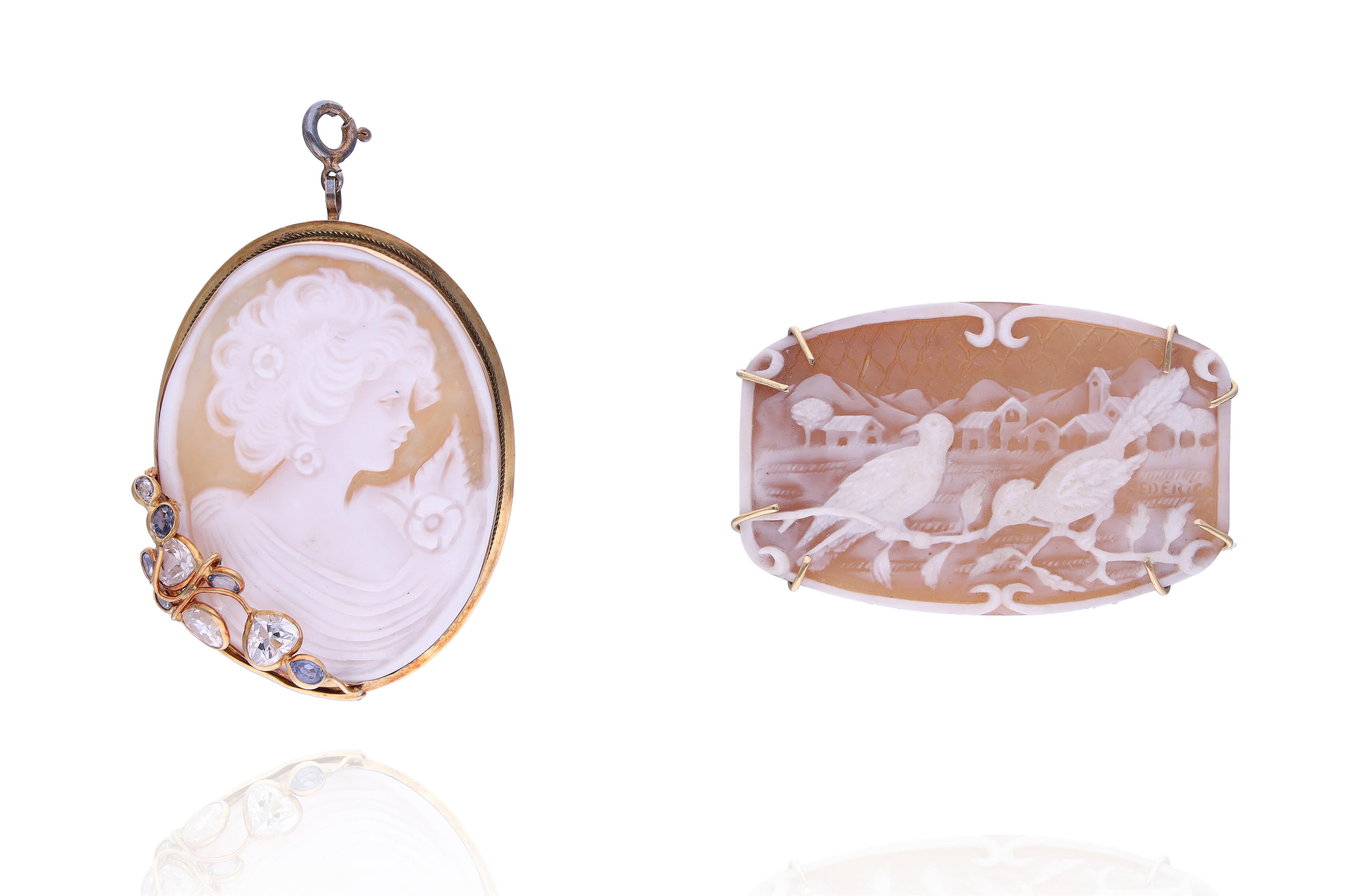 Due cammei - Asta Preziosi