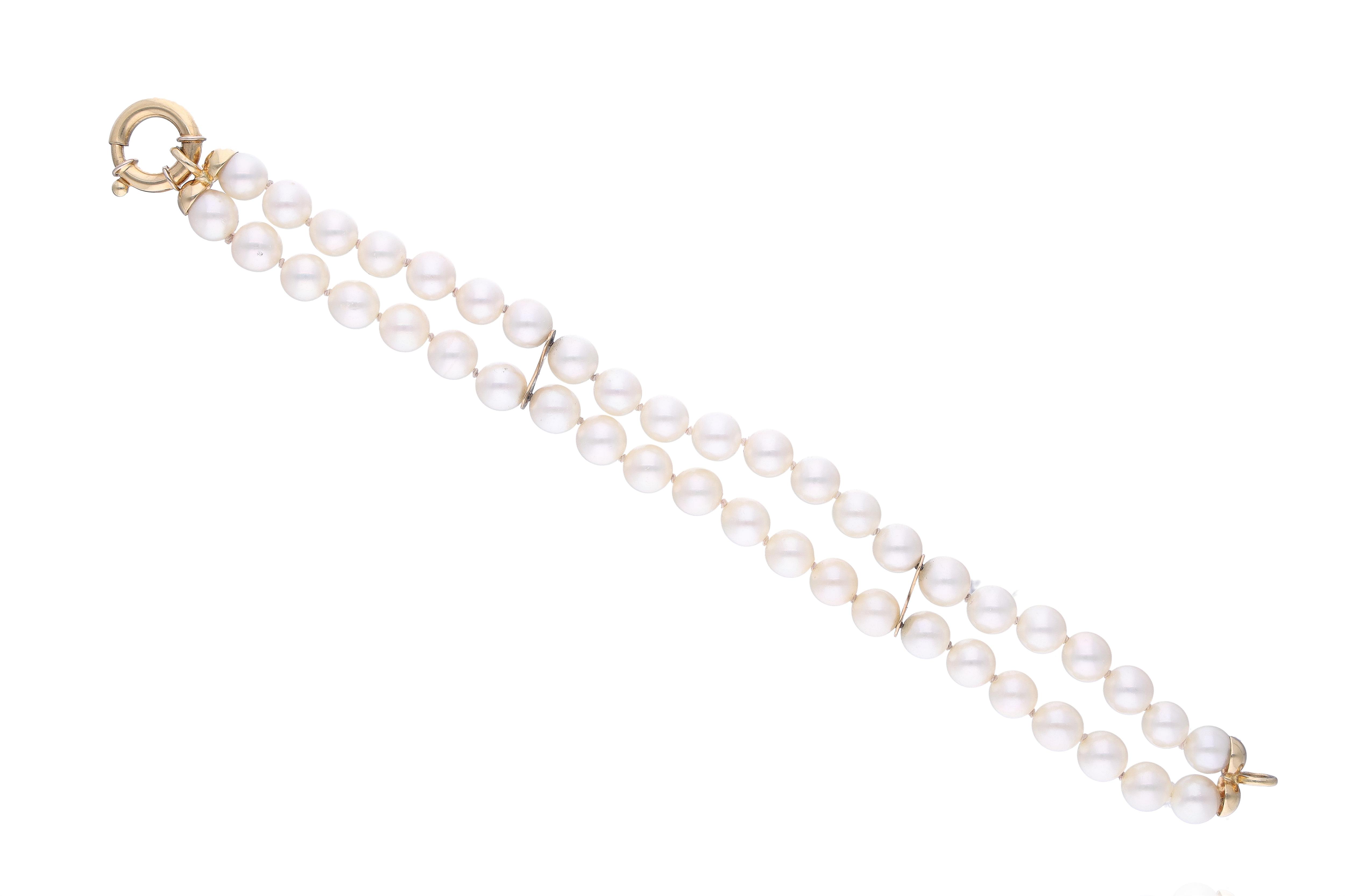 Bracciale di perle coltivate - Asta Preziosi