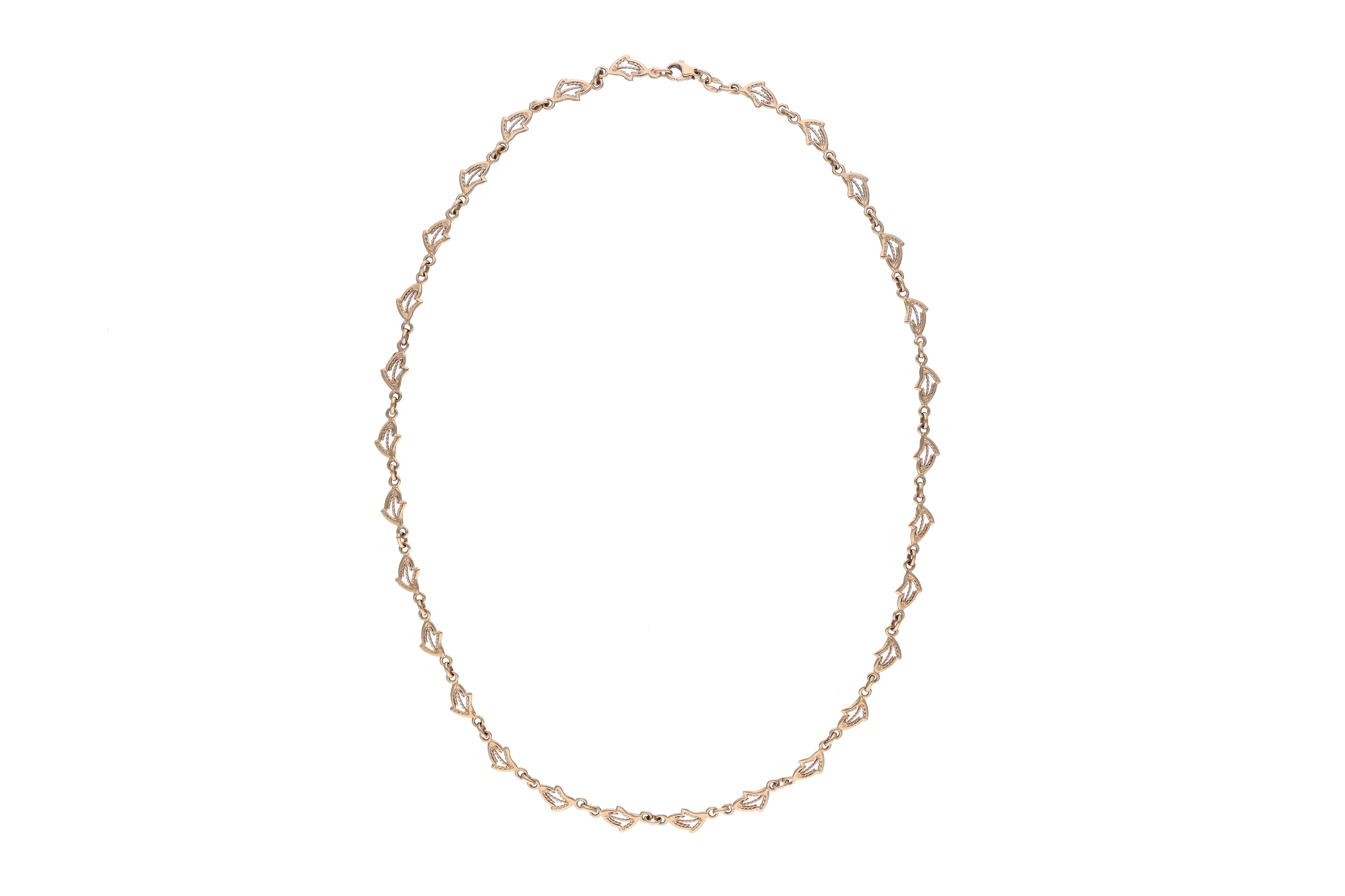 Collana in oro - Asta Preziosi