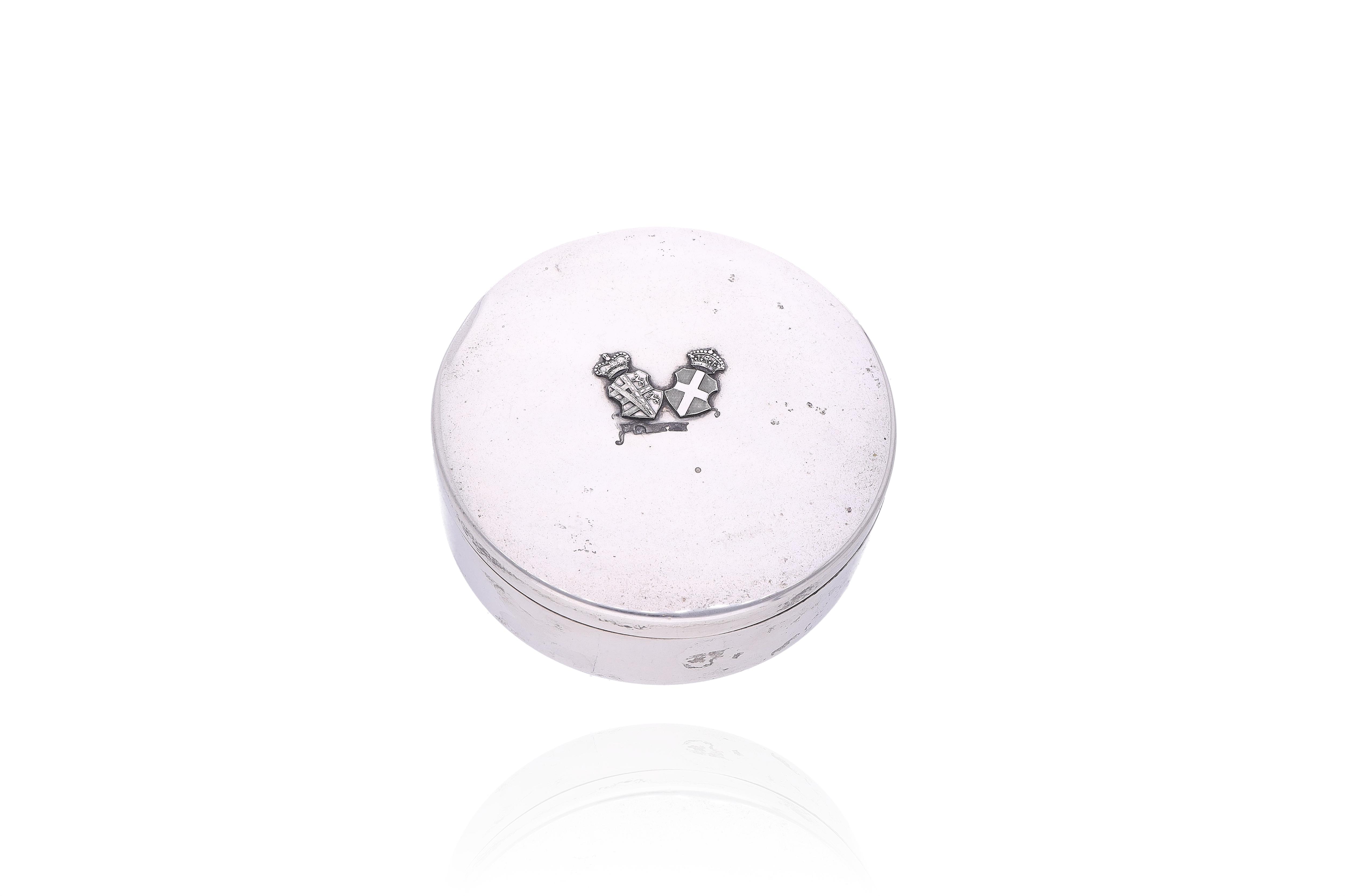 Scatolina in argento - Asta Preziosi