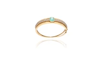 Bracciale con diamanti e smeraldo - Asta Preziosi