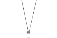 Collana con pendente con diamante - Asta Preziosi