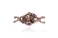 Spilla con pietre e microperle - Asta Preziosi