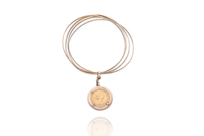Bracciale con Sterlina inglese - Asta Preziosi