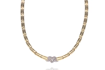 Collana con diamanti - Asta Preziosi