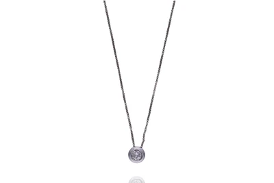 Collana con pendente con diamante - Asta Preziosi