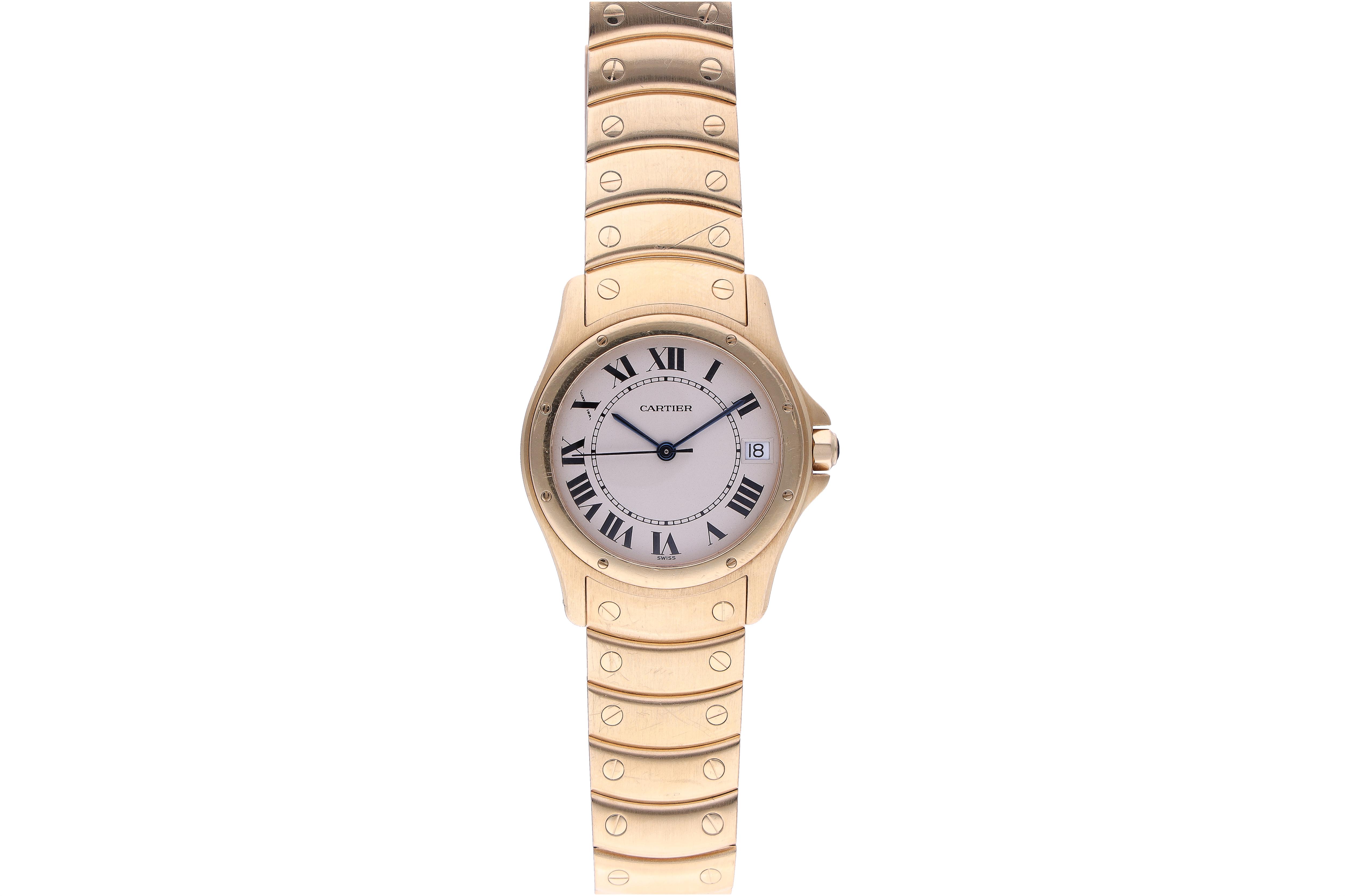 Cartier Santos Cougar Ronde' - Asta Preziosi