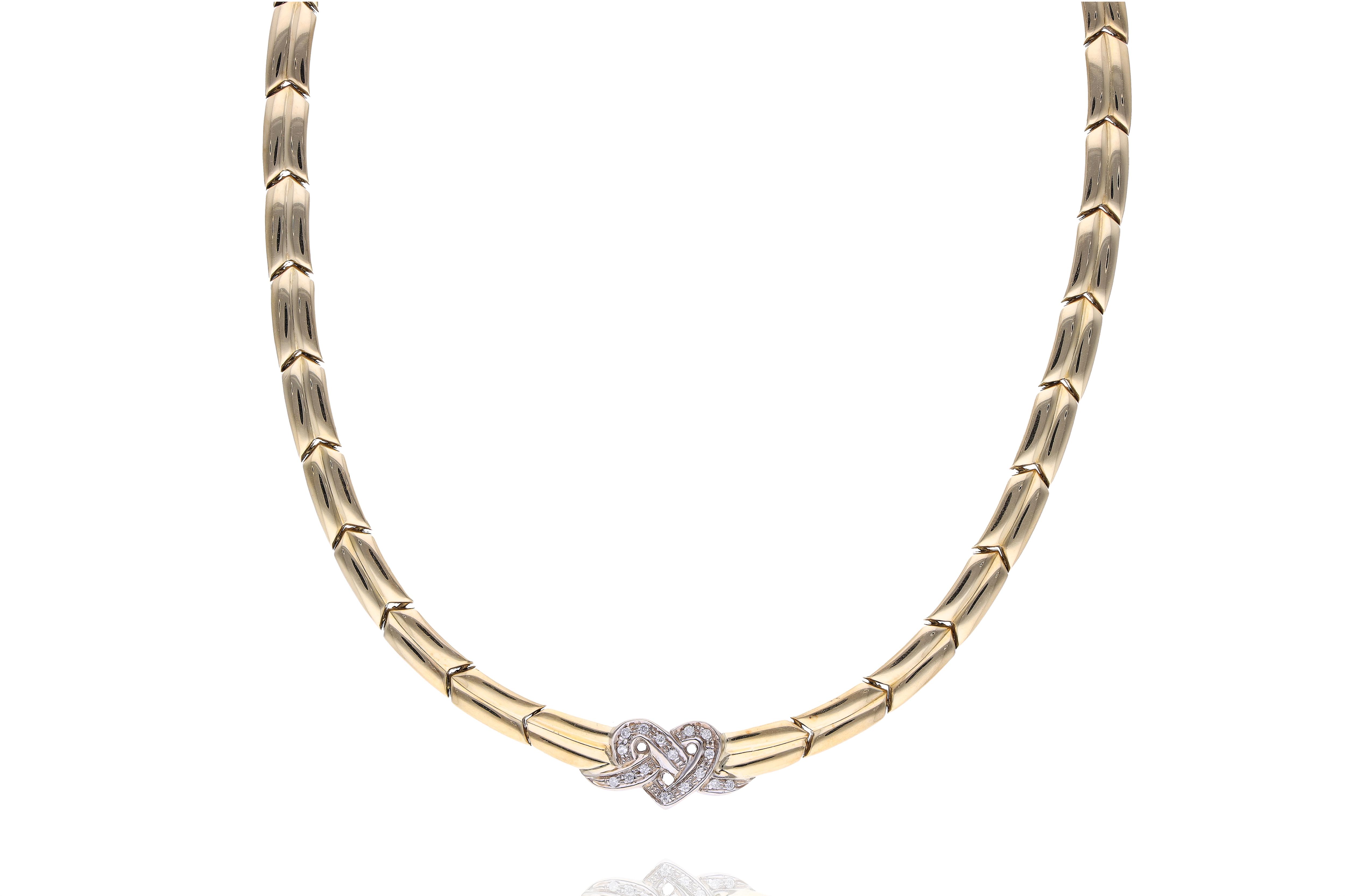 Collana con diamanti - Asta Preziosi