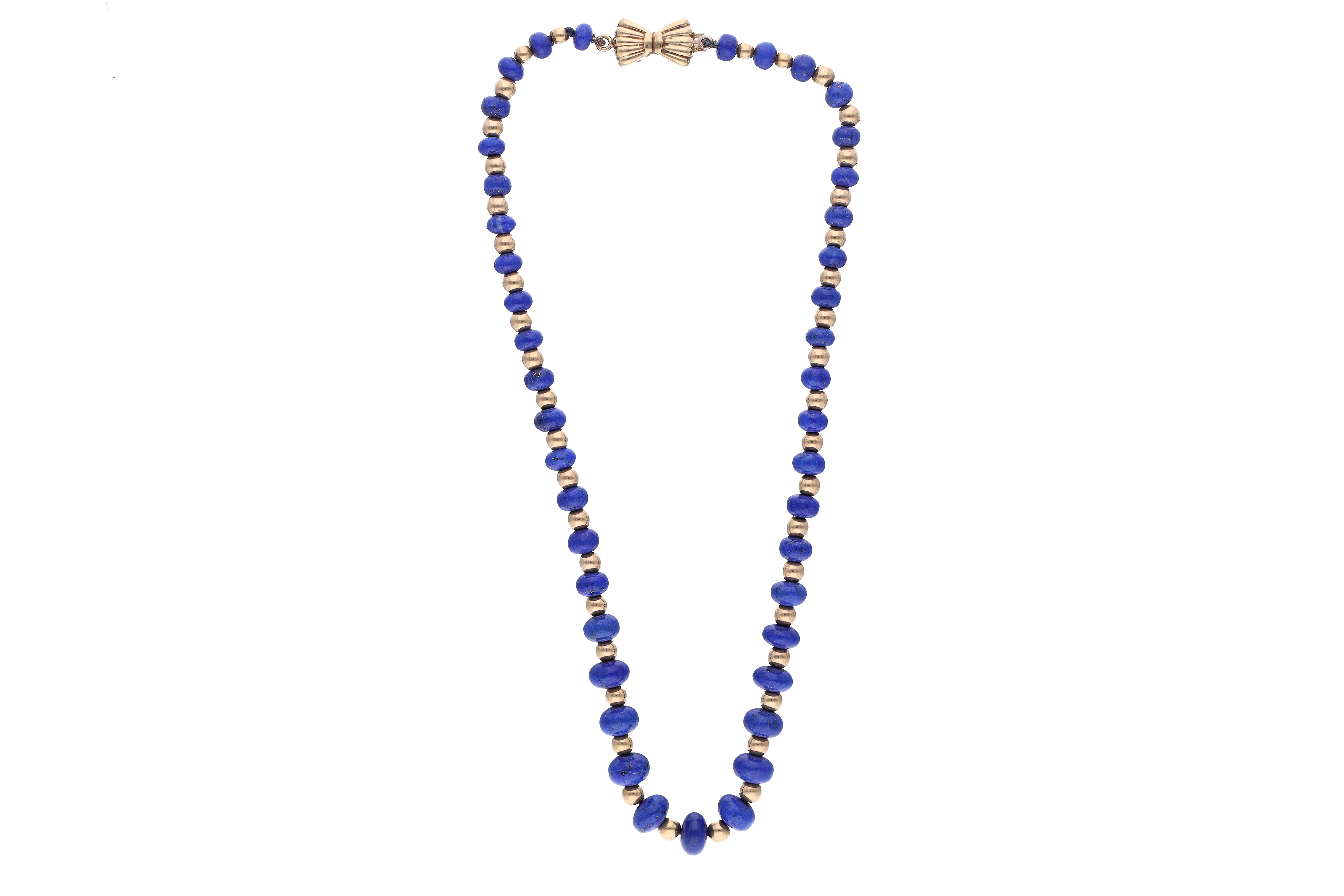 Collana con lapislazzuli - Asta Preziosi