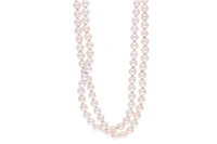 Collana di perle coltivate con pietre - Asta Preziosi