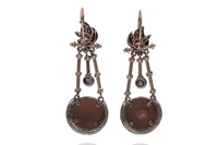 Orecchini con diamanti - Asta Preziosi