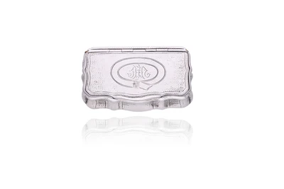 Tabacchiera in argento - Asta Preziosi