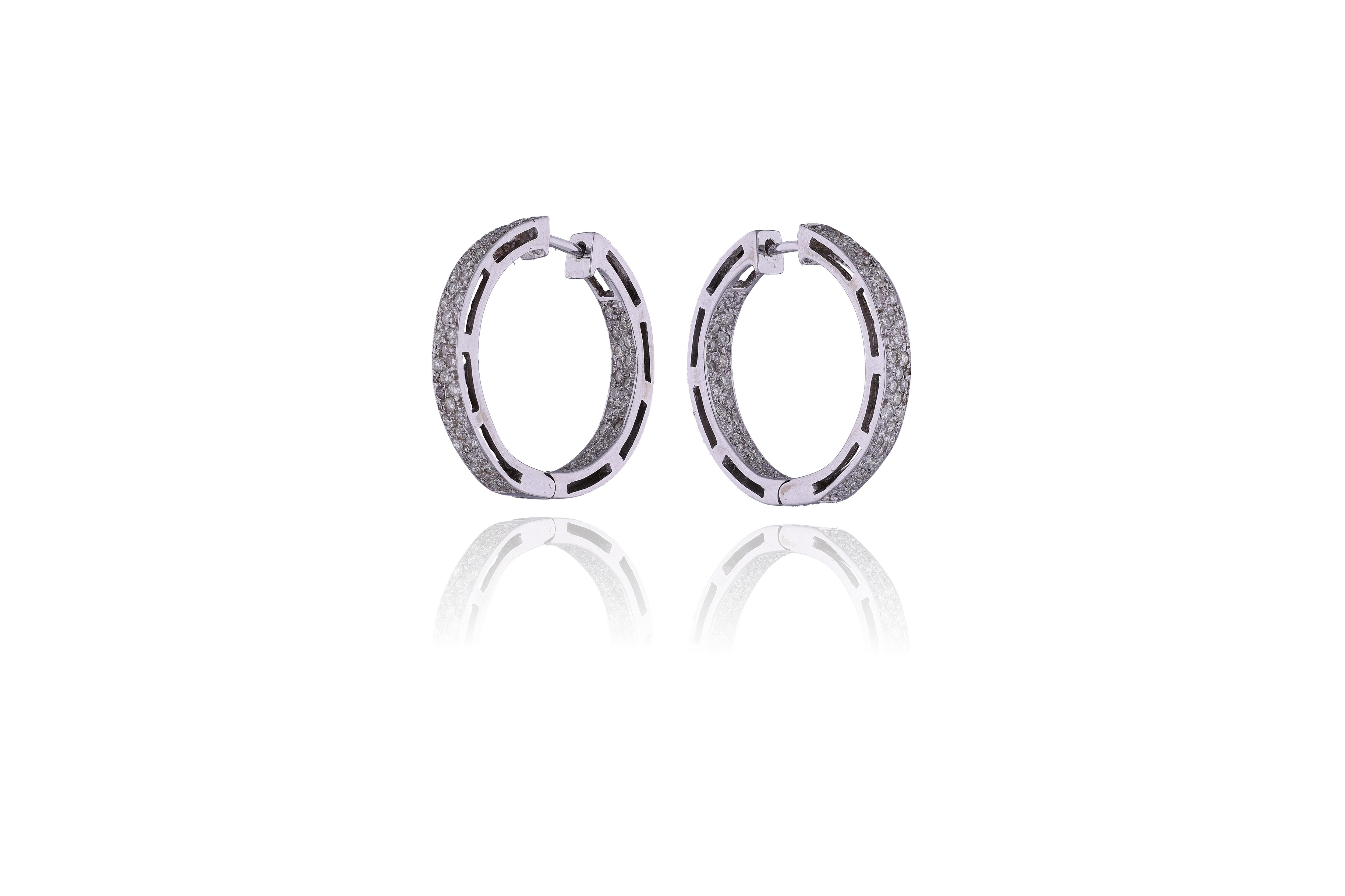 Orecchini con diamanti - Asta Preziosi