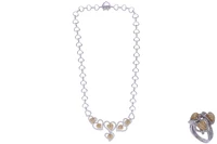 Leo Pizzo, parure con diamanti, diamanti gialli e pietre - Asta Preziosi