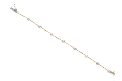Bracciale con diamanti - Asta Preziosi