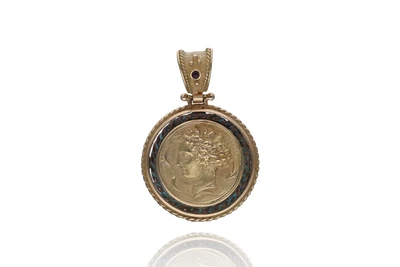 Ciondolo con rubino - Asta Preziosi