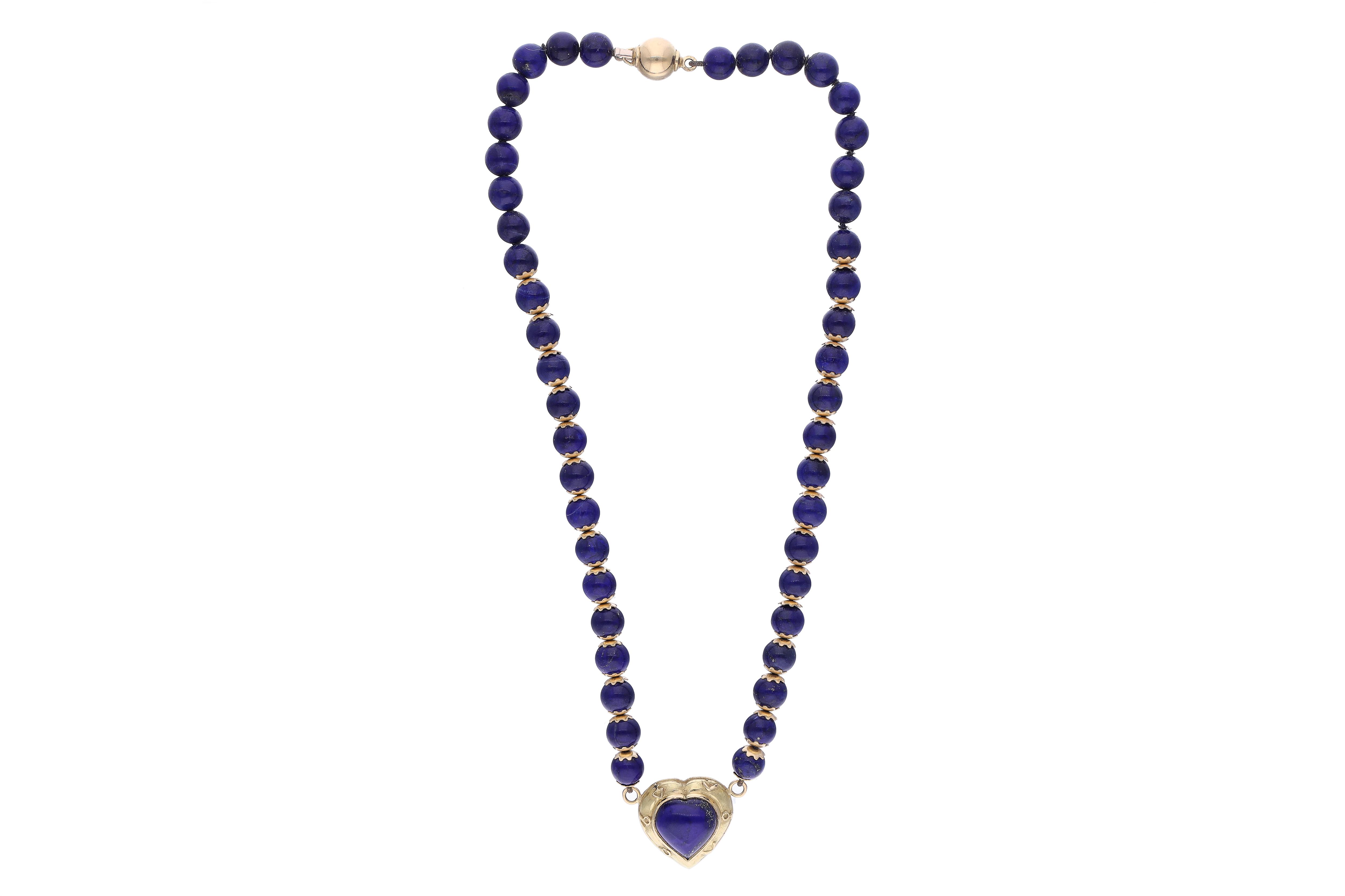 Collana con lapislazzuli - Asta Preziosi