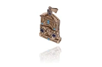 Ciondolo con pietre e smalti - Asta Preziosi