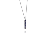 Collana con pendente con diamante e pietre - Asta Preziosi