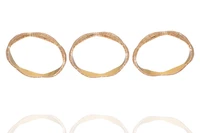 Tre bracciali in oro - Asta Preziosi