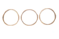 Tre bracciali in oro - Asta Preziosi